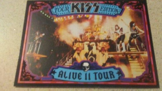 KISS TOUR EDITION ALIVE II TOUR EDITION TRADING CARD