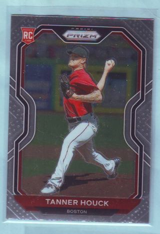 2021 Panini Prizm Tanner Houck ROOKIE Baseball Card # 4 Red Sox