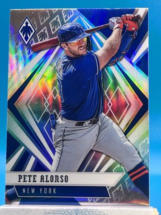 Pete Alonso 2021 Panini Chronicles Phoenix Silver Prizm #4 NY Mets