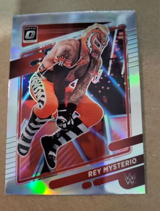 2022 WWE Chronicles REY MYSTERIO Optic silver prizm