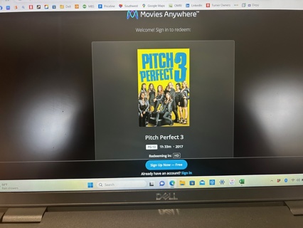 Pitch Perfect 3, Digital HD Movie Code, redeems on Movies Anywhere