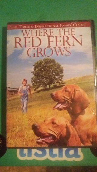 unopened dvd where the red fern grows free shipping