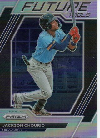 2023 Panini Prizm Jackson Chourio Future Tools Refractor