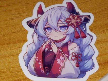 Anime cute one big nice vinyl lab top sticker no refunds regular mail high quality!