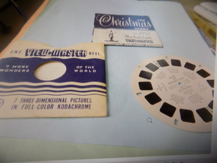 Vintage Mid 50's The Christmas Story The Wise Men View Master Reel & cover