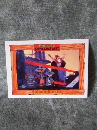 An American Tail Trading Card #76