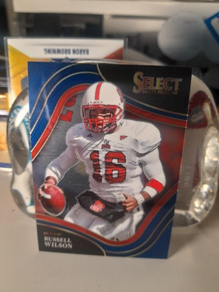 Russell Wilson Chrome Draft North Carolina State/ Steelers