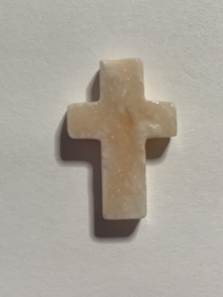 ✝HEALING STONE~#15~CROSS-SHAPED~FREE SHIPPING✝