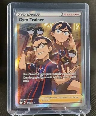 NM Gym Trainer Full Art Pokemon card