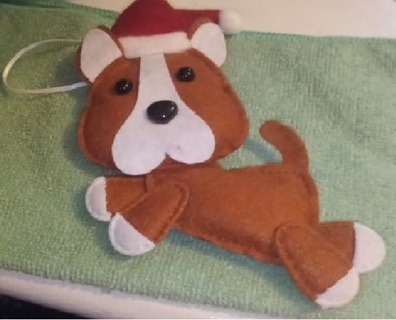 Dog Christmas Decoration