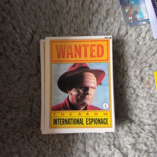 3ct 1990 Topps Dick Tracy Movie 11 card sticker sets 