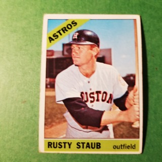 1966 - TOPPS BASEBALL CARD NO. 106 - RUSTY STAUB - ASTROS