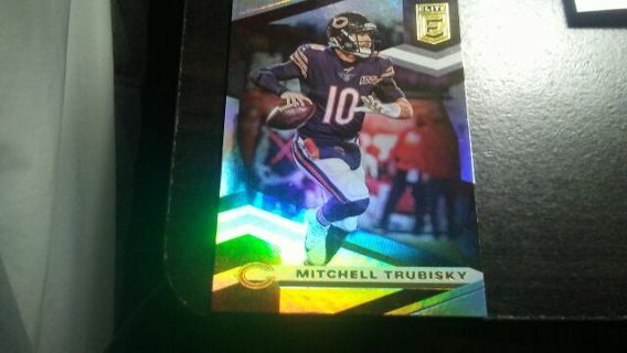 2020 DONRUSS ELITE MITCHELL TRUBISKY CHICAGO BEARS FOOTBALL CARD# 63