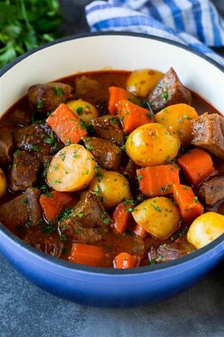 IRISH LAMB STEW RECIPE CARD