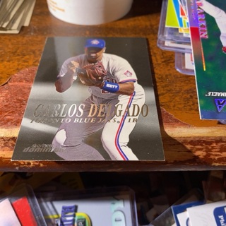 2000 fleer skybox dominion Carlos Delgado baseball card 