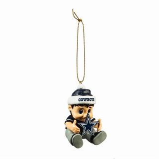 Dallas Cowboys - LiL Fan Christmas Ornament ( Like New Condition)