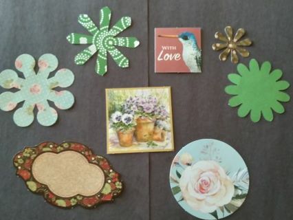 Flower Themed Die Cuts