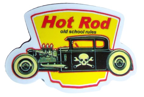 Rod Rod Car Vinyl Sticker