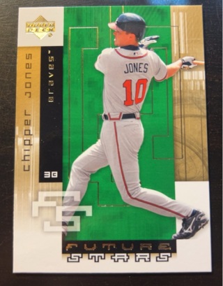 2007 Upper Deck Future Stars Chipper Jones Atlanta Braves 