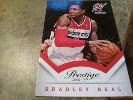 2013 PANINI PRESTIGE BRADLEY BEAL WASHINGTON WIZARDS BASKETBALL CARD# 40