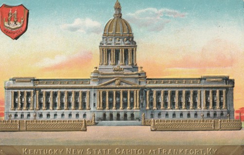 Vintage Unused Postcard: s: Kentucky State Capitol