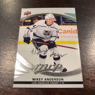 2023-24 Upper Deck MVP - [Base] - Silver Script #214 SP - Mikey Anderson