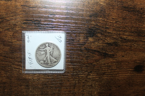 1918-S WALKING LIBERTY 1/2 DOLLAR