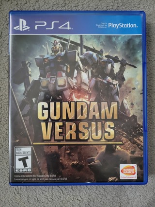 Gundam Versus Playstation 4 PS4 Video Game