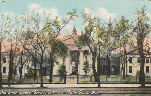 Vintage Used Postcard: 1910 Old State House, Little Rock, AR