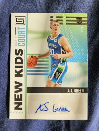 2022-23 Panini Chronicles Status New Kids on the Court Auto A.J. Green