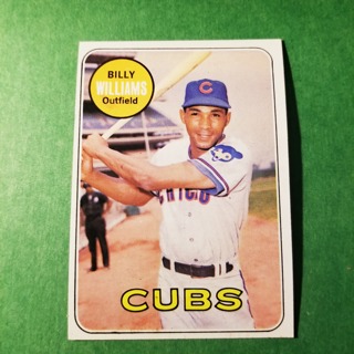 1969 - TOPPS EXMT - NRMT BASEBALL - CARD NO. 450 - BILLY WILLIAMS - CUBS