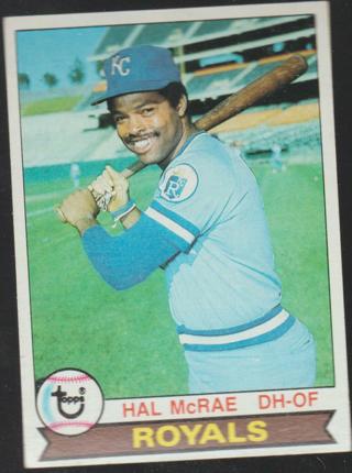 1979 Topps Hal McRae #585 Kansas City Royals