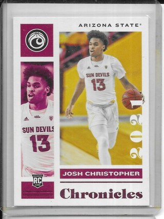 Josh Christopher 2021-22 Chronicles Draft Pink #22