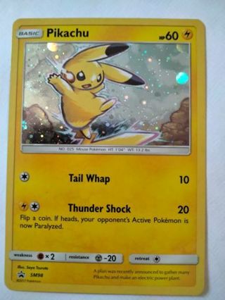 Pikachu sm 98 rare holo promo pokemon