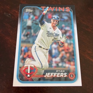 2024 Topps Series 1 - [Base] #344 Ryan Jeffers