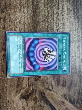 Yu-Gi-Oh Card Mesmeric Control 1st Edition NM