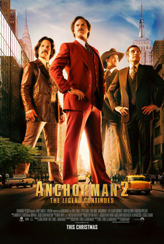 Sale ! "Anchorman 2: The Legend Continues" HD "Vudu" Digital Code