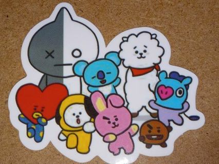 Cartoon new one big vinyl lap top sticker no refunds regular mail very nice quality