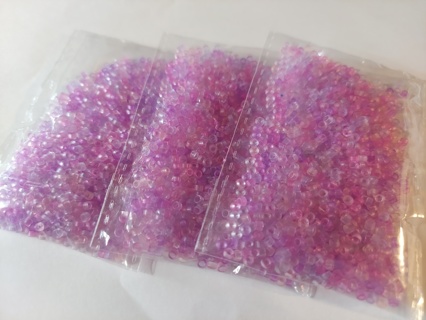 3mm colorful spacer beads small