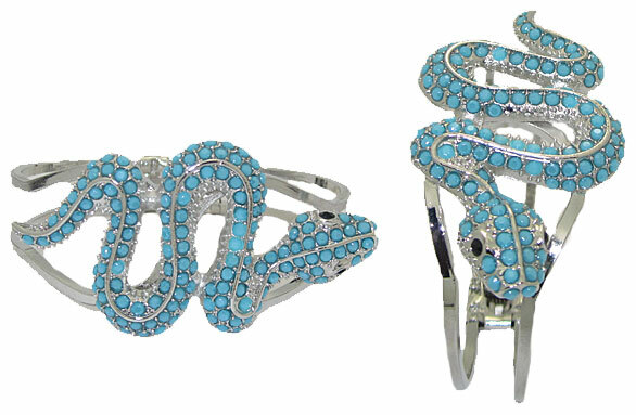 FREE: Turquoise Bangle Bracelet with hinge NWT 