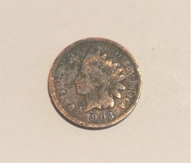 Antique 1903 Indian Head Penny