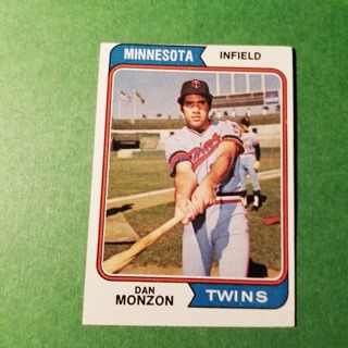 1974 - TOPPS BASEBALL CARD NO. 613 - DAN MONZON - TWINS