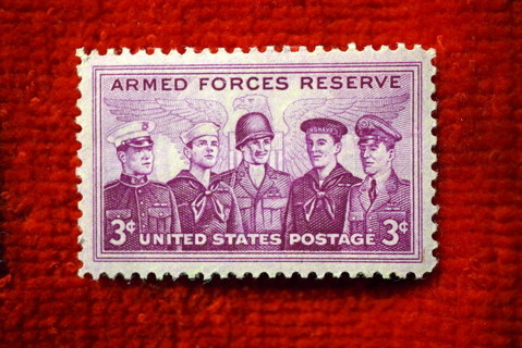 Scotts #1067 MNH/OG 1955 "Armed Forces" U.S. Postage Stamp. 