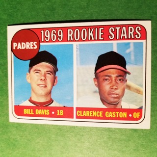 1969 - TOPPS BASEBALL CARD  NO. 304 - 1969 ROOKIE STARS - PADRES