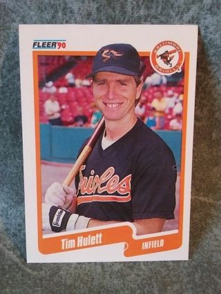 Baseball Trading Card Tom Hulett