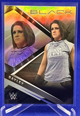 2022 WWE Chronicles BAYLEY Black Card #212 Damage Control