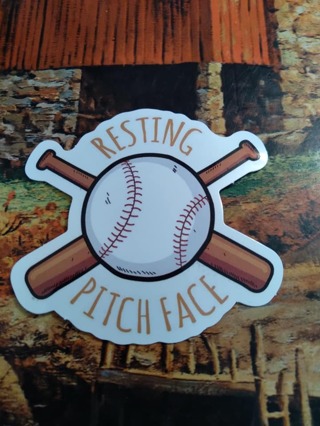 Baseball Sticker