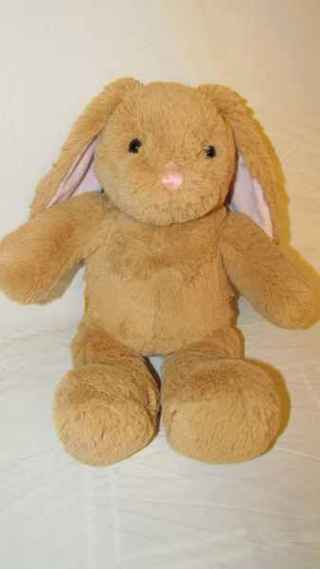 brown soft rabbit plush/stuffed animal=6"