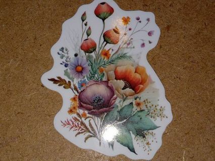 Flower one vinyl sticker no refunds regular mail Win 2 or more get bonus