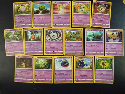 Pokemon Cosmic Eclipse Psychic 16 Cards